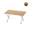 Bàn Dã Ngoại Xếp Gọn Snow Peak One-Action Low Table Bamboo (LV-100TR)