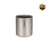 Ly Titanium 2 Lớp Snow Peak Stacking Mug Yukimine H200 TW-124