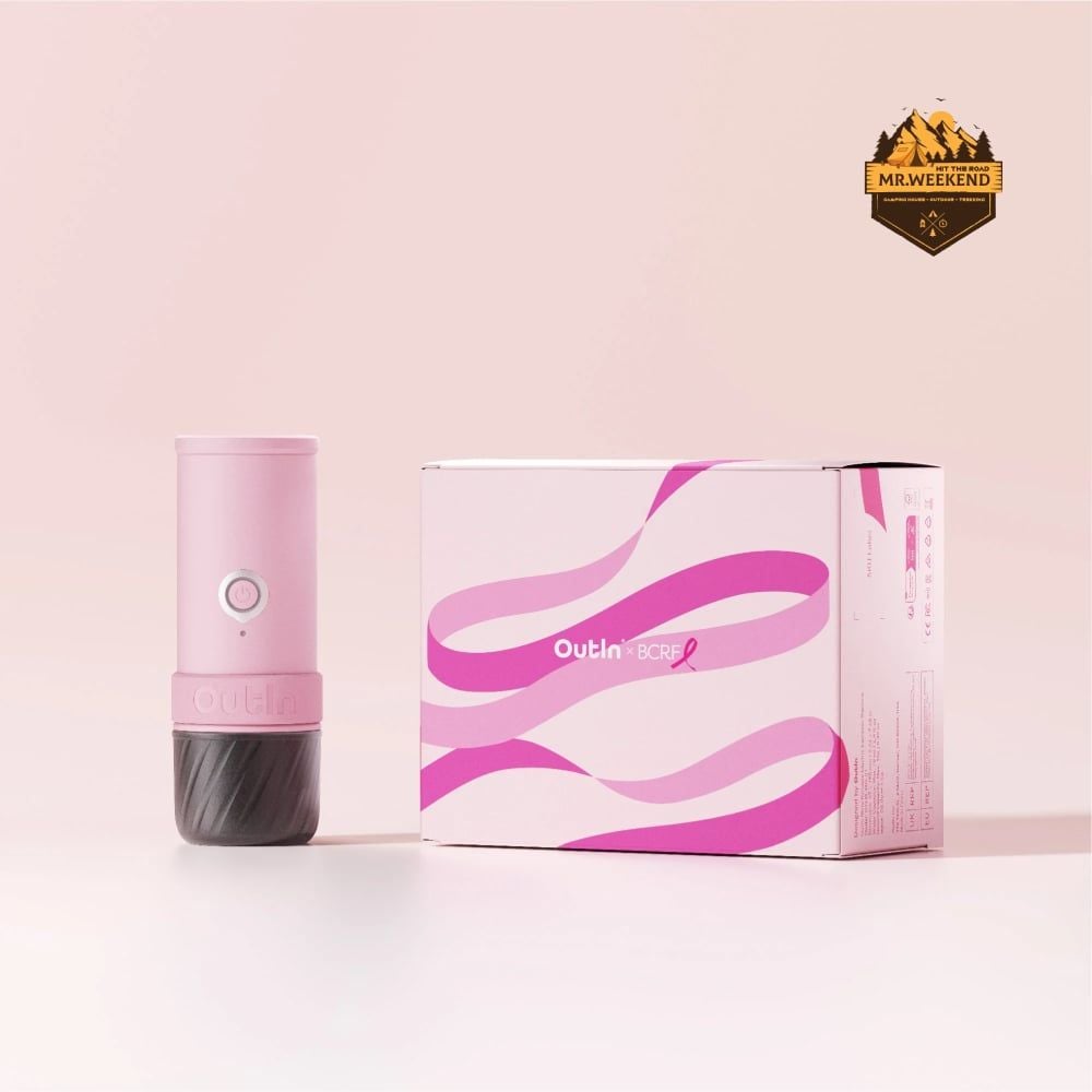 Máy Pha Cà Phê OutIn Mino Portable Espresso Machine (Rose Clay) X BCRF