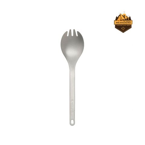 Muỗng Nĩa Titanium Tái Chế Snow Peak Recycled Titanium Spork SCT-004RE
