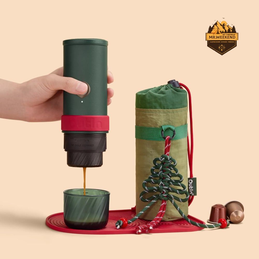 Máy Pha Cà Phê OutIn Mino 2025 Christmas Gift Set