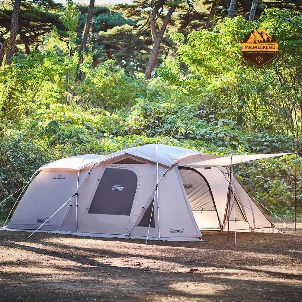 Lều Coleman Tough 2-Room DX/3025 Greige