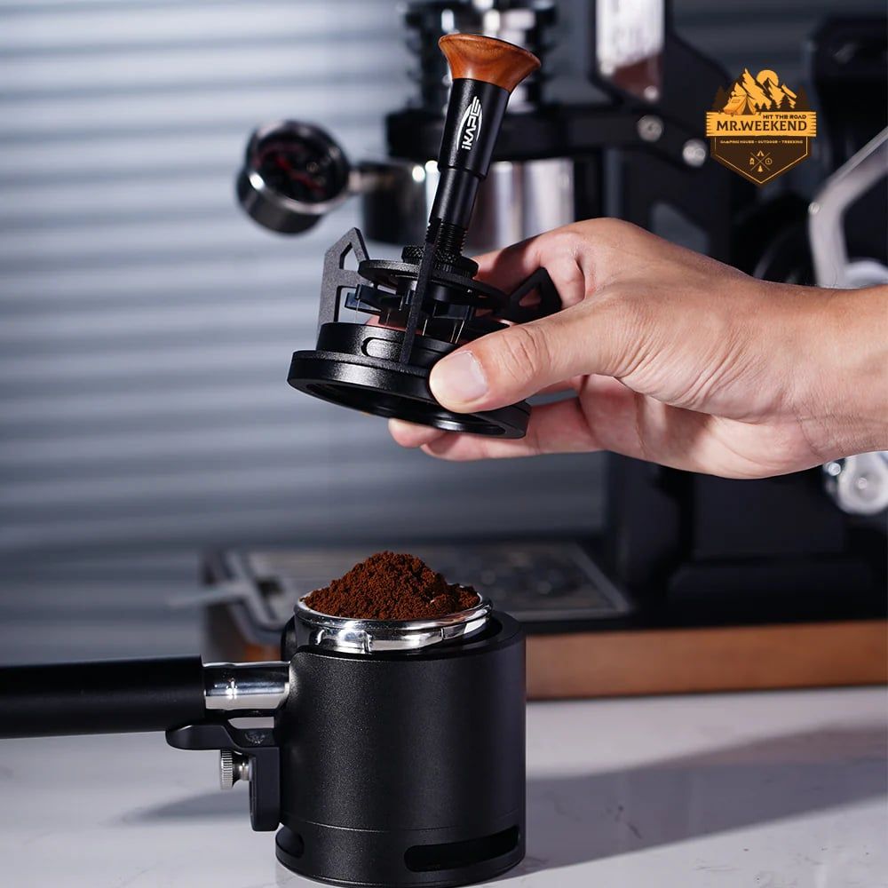 Dụng cụ khấy bột cà phê IKAPE V3 Espresso Rotary Springback WDT Distribution Tool