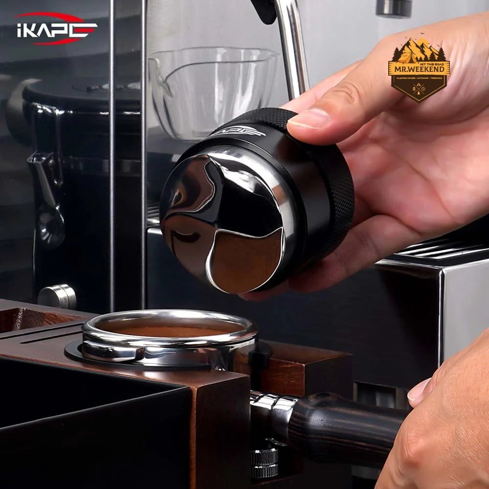 Dụng Cụ Dàn Bột IKAPE Coffee Distributor, Espresso Gravity Distributor (Black)