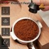 Dụng cụ khuấy bột cà phê IKAPE Espresso WDT Tools, Adjustable Espresso Stirrer for Barista, with Magnetic Stand