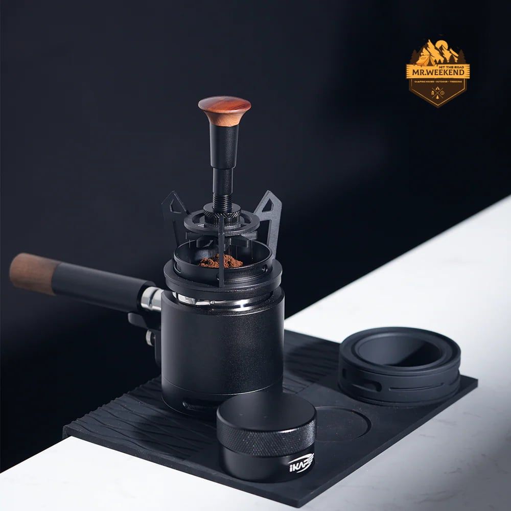 Dụng cụ khấy bột cà phê IKAPE V3 Espresso Rotary Springback WDT Distribution Tool