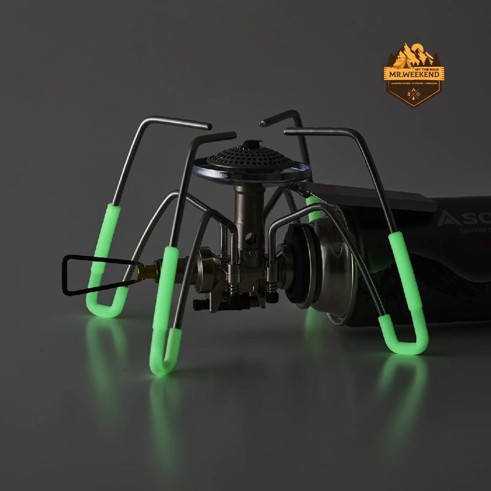 Phụ kiện cho bếp nhện Soto [Limited Quantity] Regulator Stove Assist Grip, Luminous/Luminous Blue