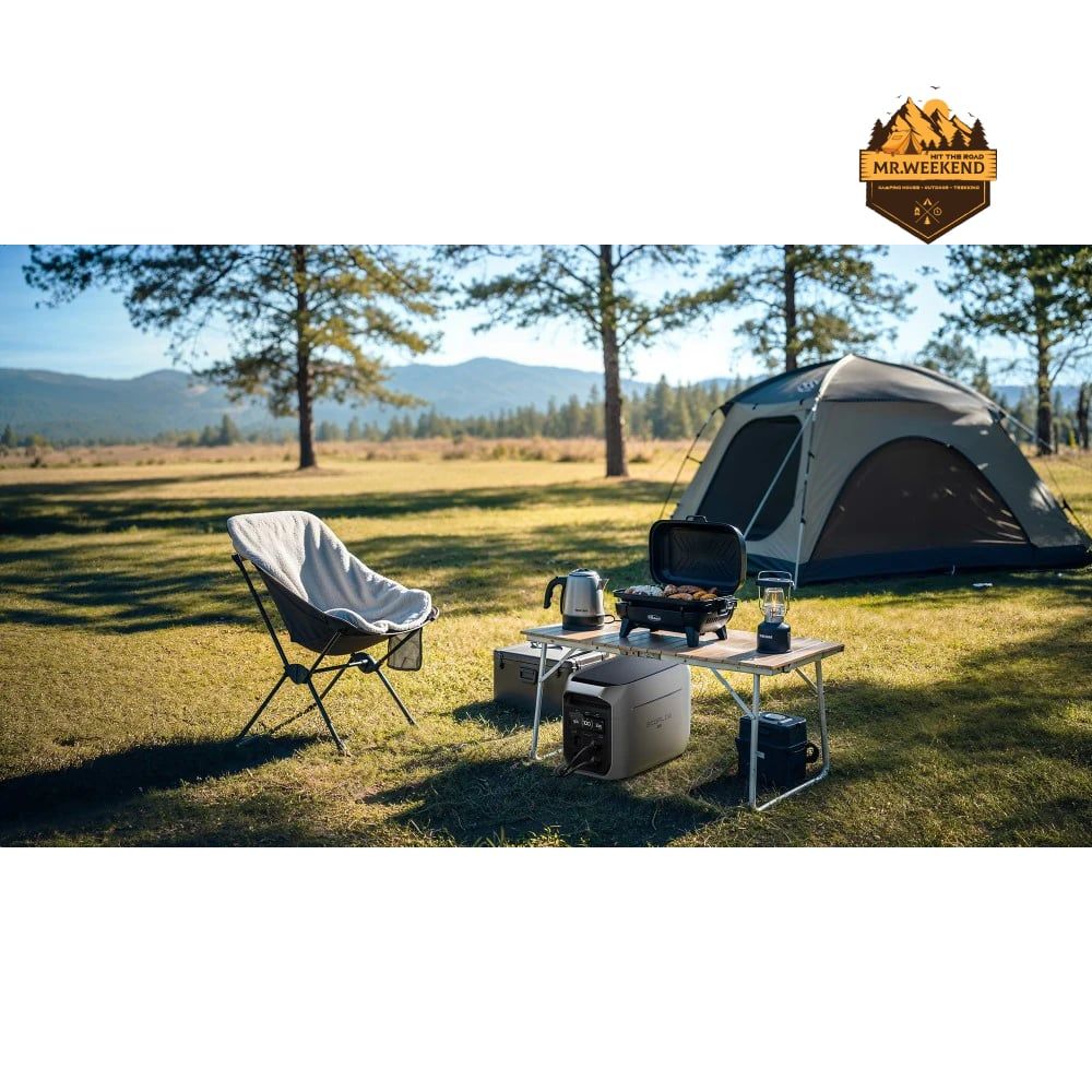 Máy trạm tích điện Ecoflow Delta 3 Max Plus | 2048Wh 3000W - Hàng Chính Hãng