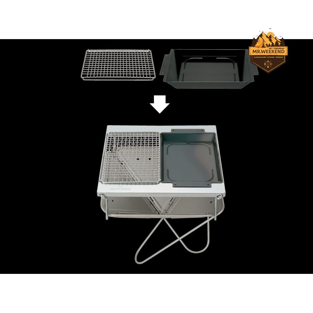 Vỉ nướng Grilling Net Stainless Steel Half Pro, S-029HA