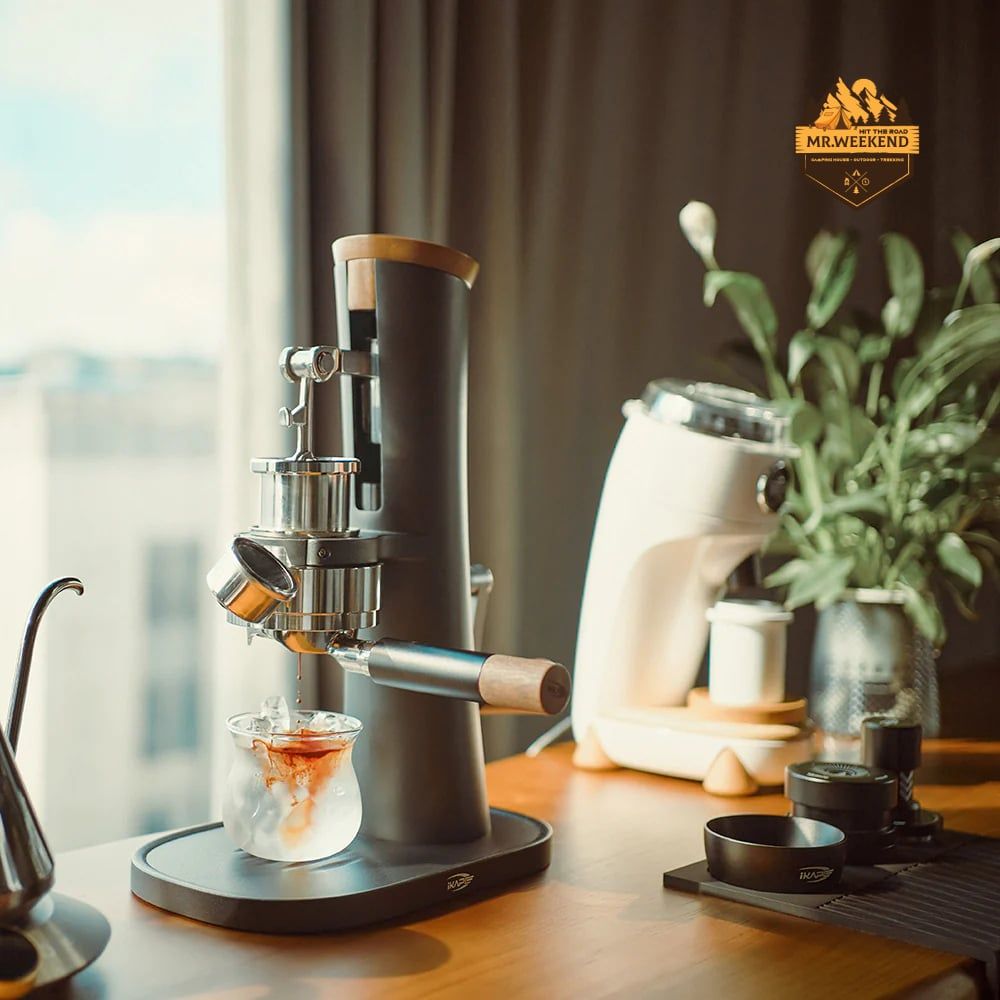 Dụng cụ pha cà phê thủ công IKAPE Hand-Cranked Manual Coffee Machine Alkaid