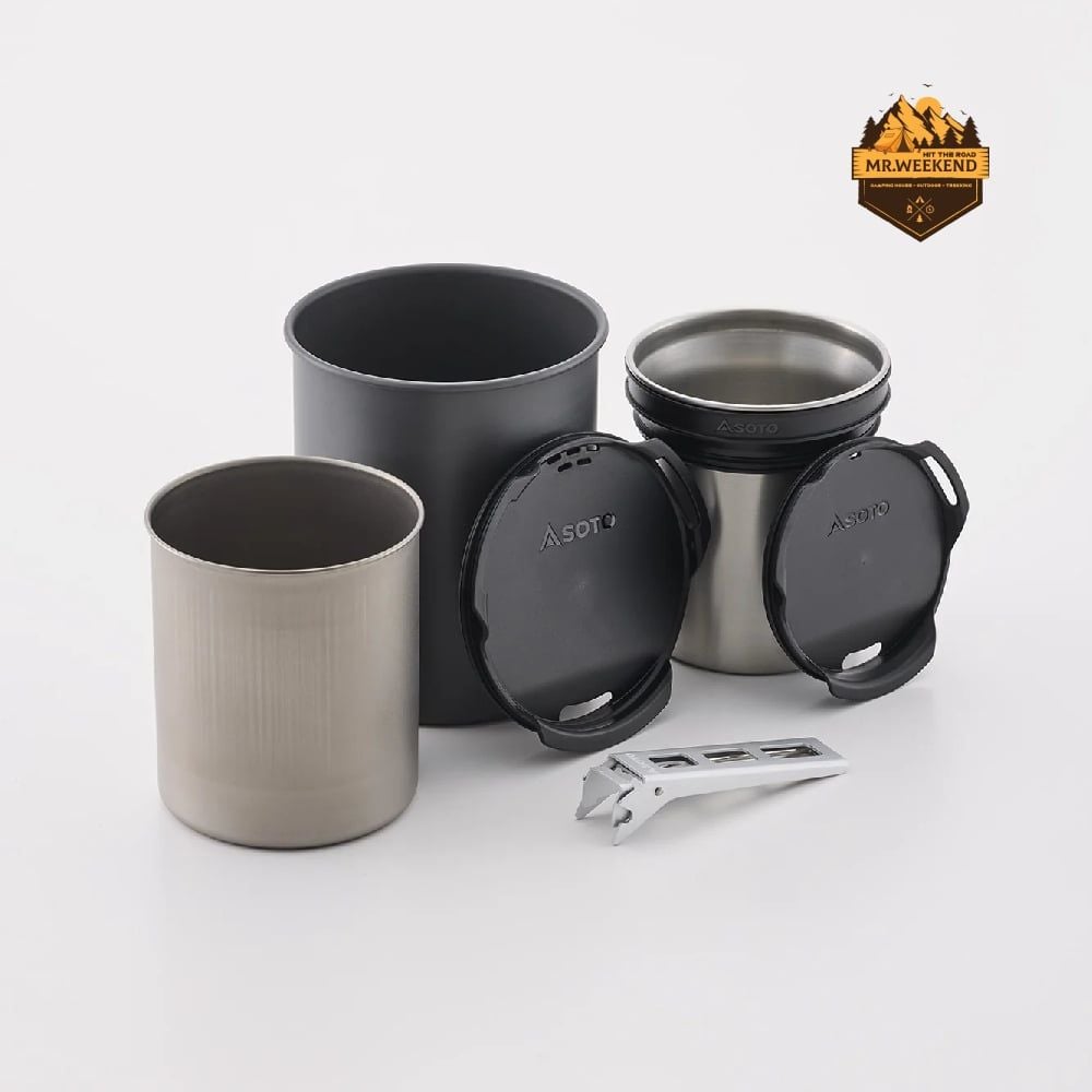 Soto ThermoStack Combo Cookset, SOD-521