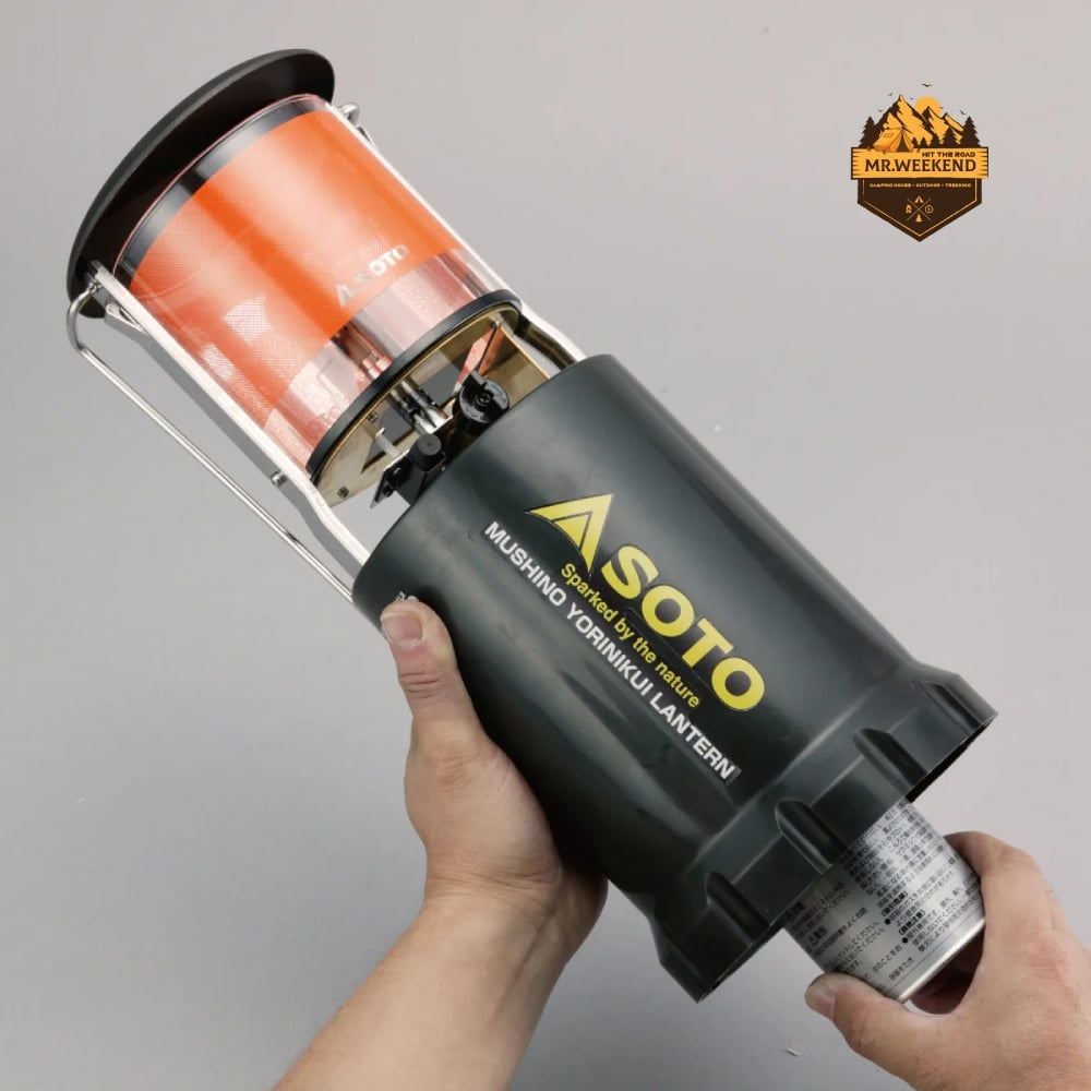 Đèn Gas Dã Ngoại Soto Bug Resistant Foldable Lantern, ST-233