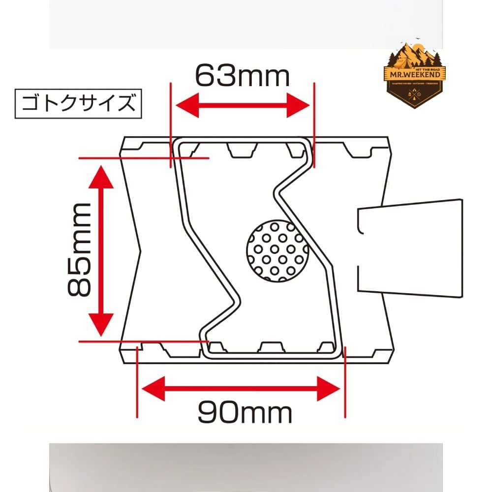 Bếp Gas Dã Ngoại Soto G-Stove, ST-320