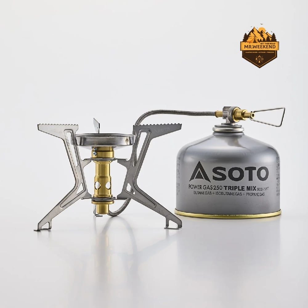 Bếp Gas Dã Ngoại Soto Micro Regulator Stove FUSION Trek, SOD-331