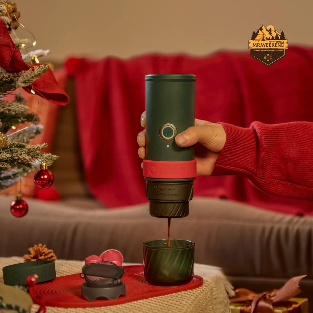 Máy Pha Cà Phê OutIn Mino 2025 Christmas Gift Set
