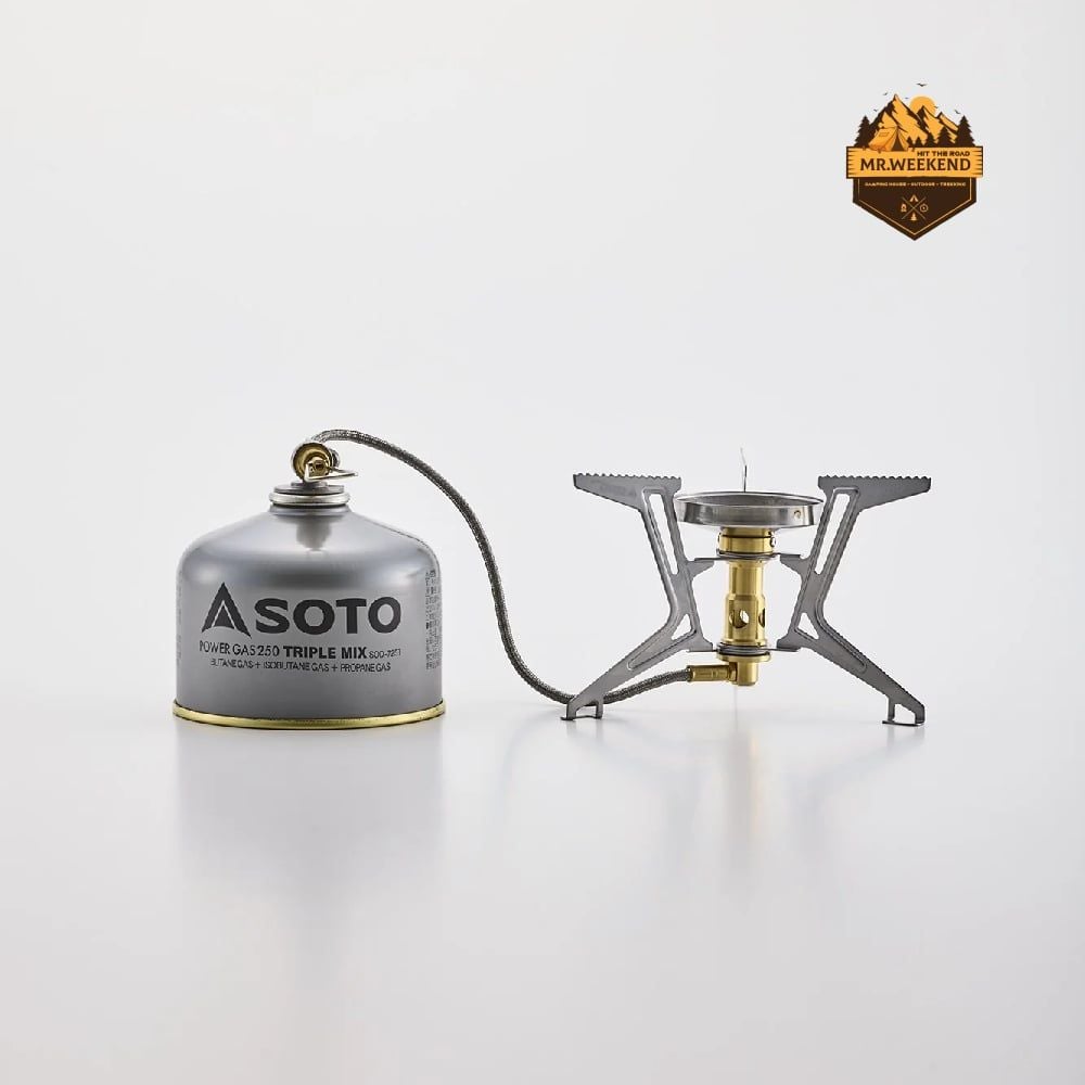 Bếp Gas Dã Ngoại Soto Micro Regulator Stove FUSION Trek, SOD-331