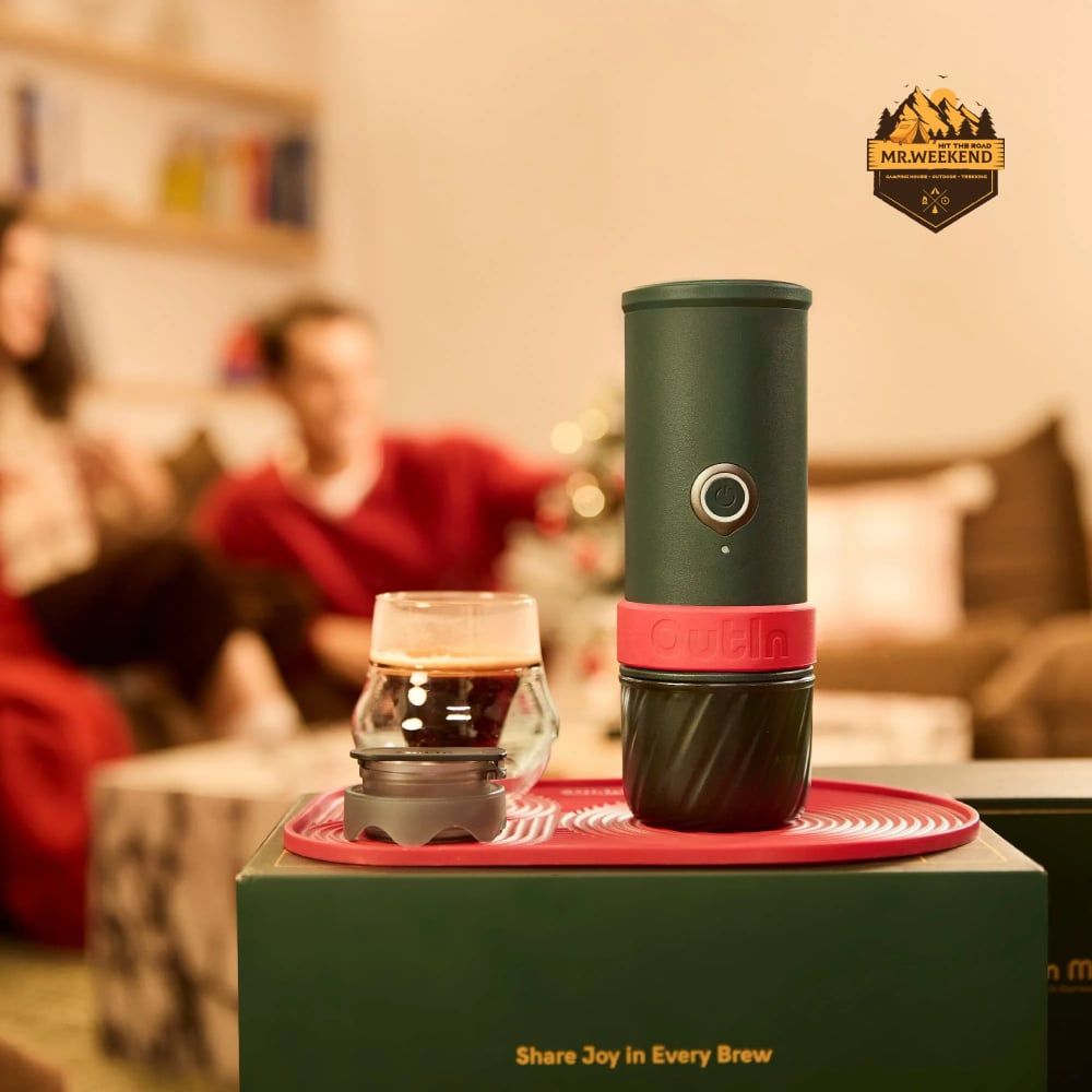 Máy Pha Cà Phê OutIn Mino 2025 Christmas Gift Set