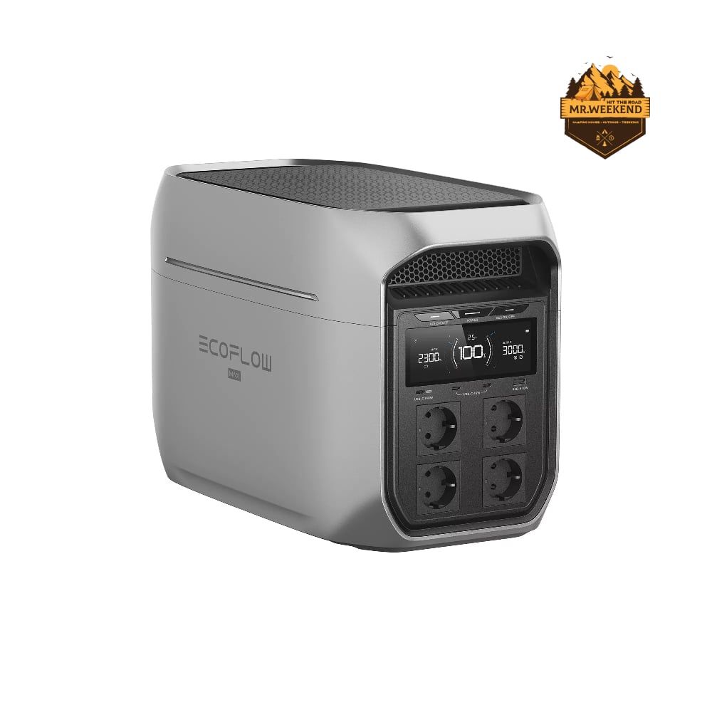 Máy trạm tích điện Ecoflow Delta 3 Max Plus | 2048Wh 3000W - Hàng Chính Hãng