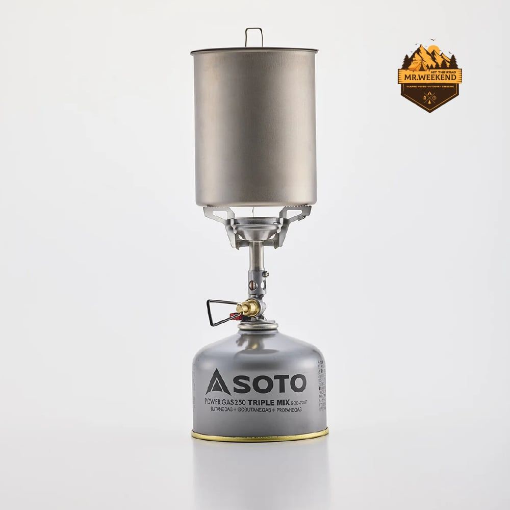 Set Combo Soto Windmaster Titanium Pot Set Limited Quantity, SOD-310TS