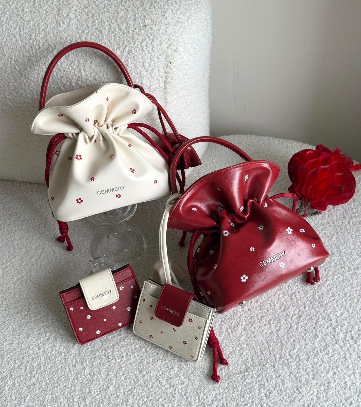  TÚI ĐỒNG TIỀN CEMMERY - COINY BLOOM BAG 