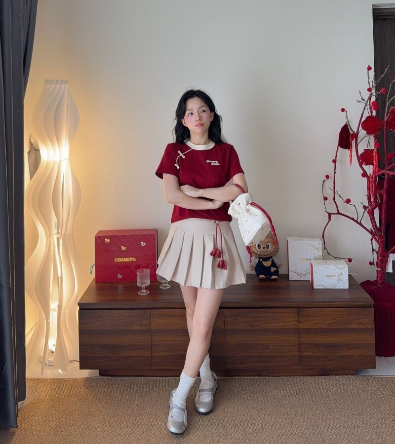  COMBO ÁO VÀ VÁY CEMMERY - LUNAR SET 