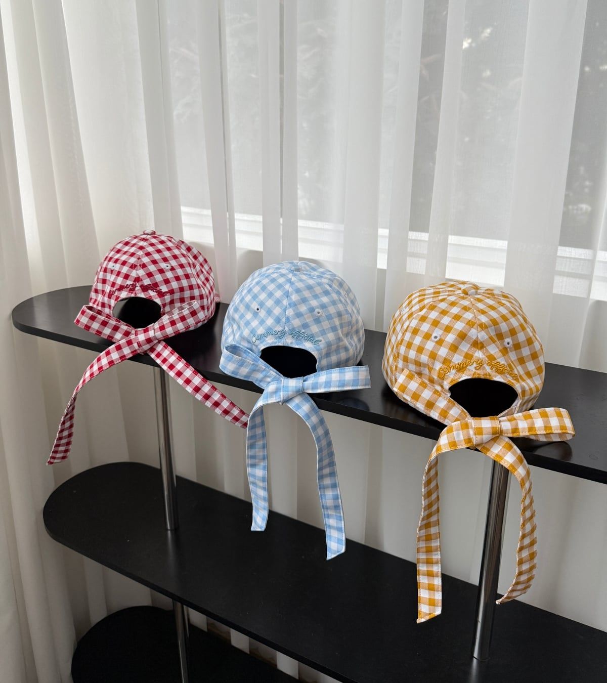  NÓN LƯỠI TRAI CEMMERY - GINGHAM HAT 