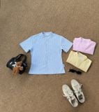  ÁO SƠ MI CROPTOP CEMMERY - SLEEK SHIRT 