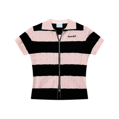 BLACK PINK STRIPES