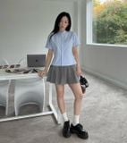  ÁO SƠ MI CROPTOP CEMMERY - SLEEK SHIRT 