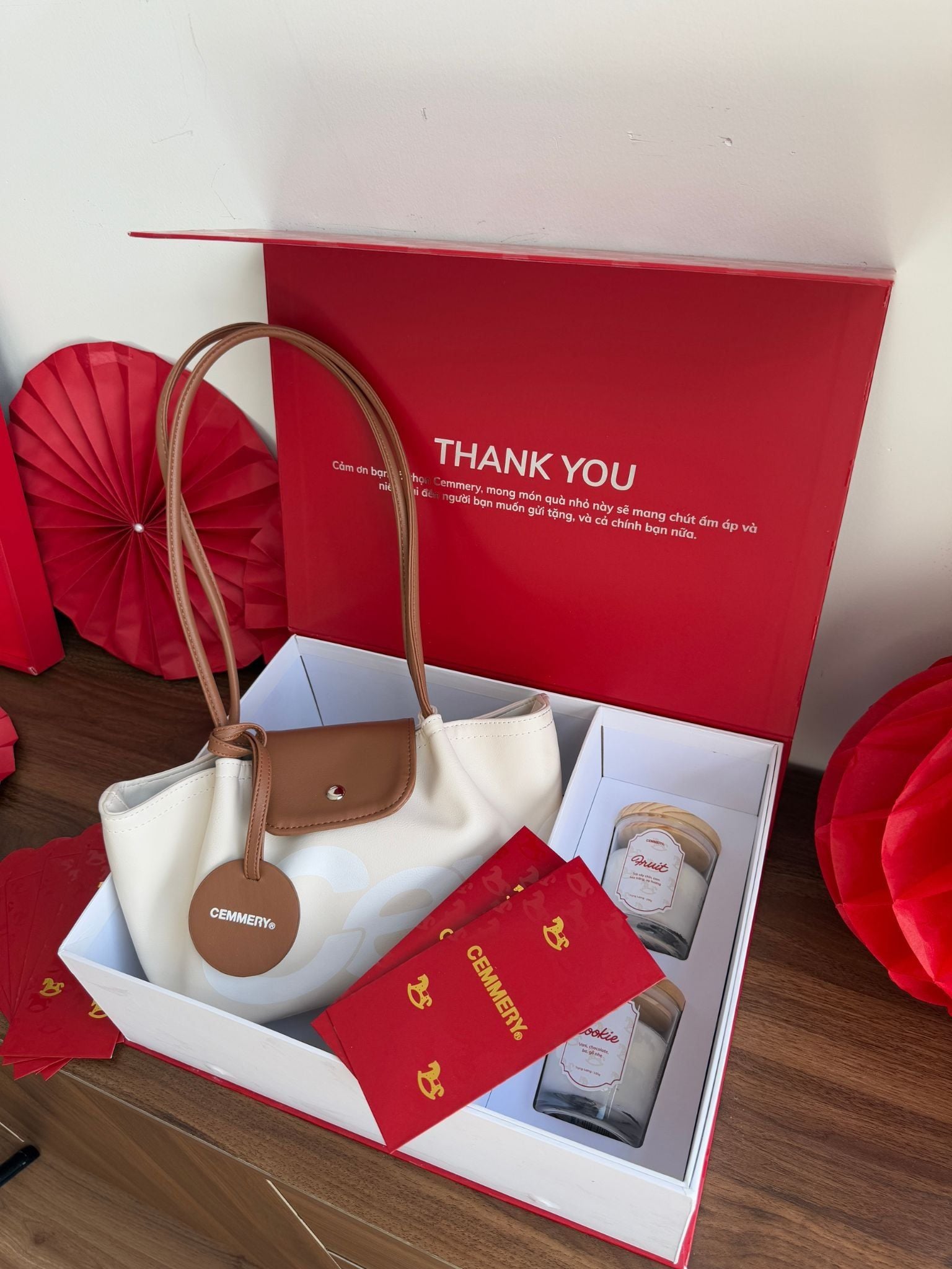  SET QUÀ TẾT CEMMERY - PUMPKIN SHOUIDER BAG 