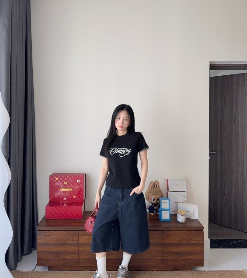  ÁO BABY TEE CEMMERY - STITCH 