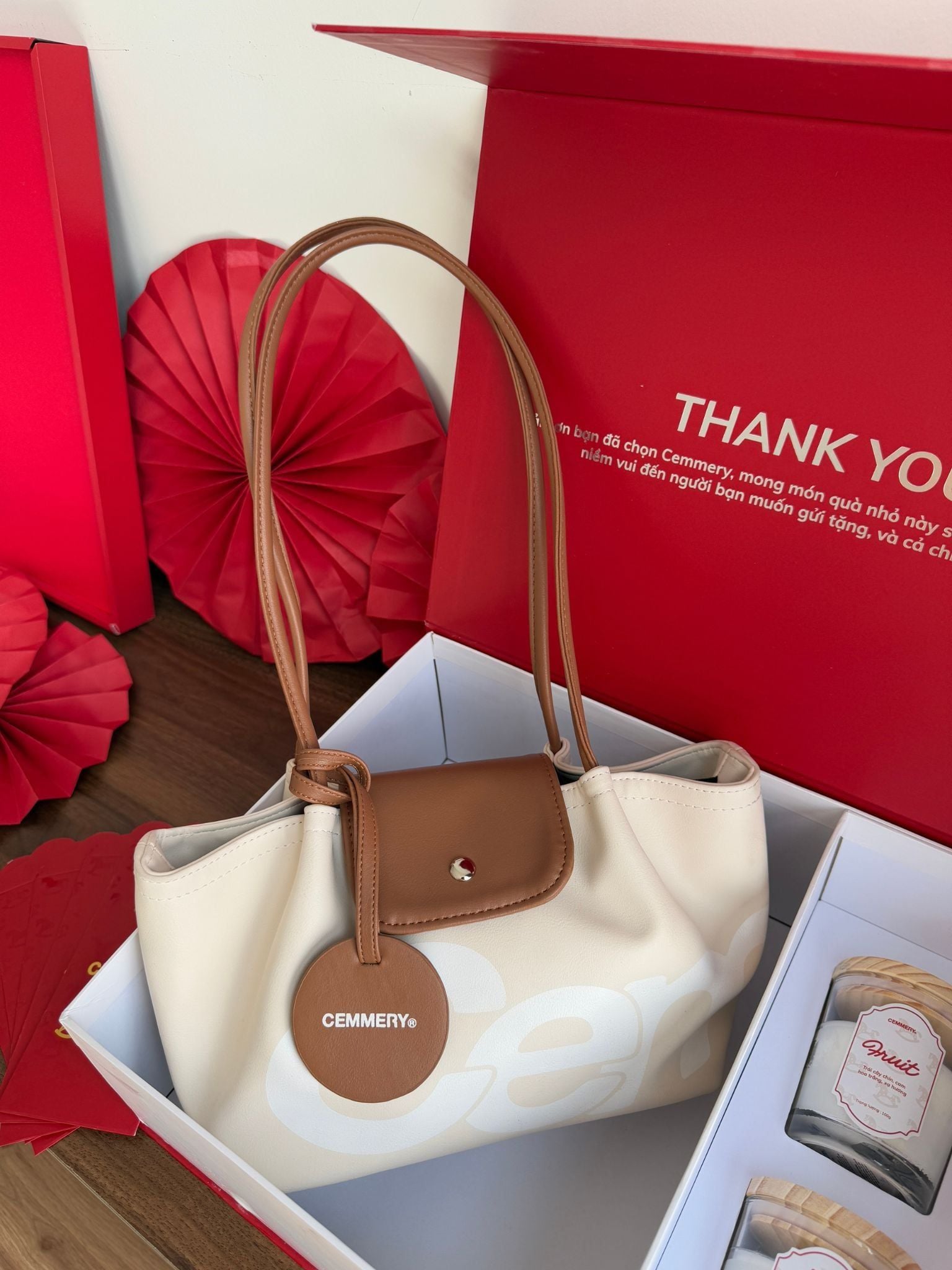  SET QUÀ TẾT CEMMERY - PUMPKIN SHOUIDER BAG 