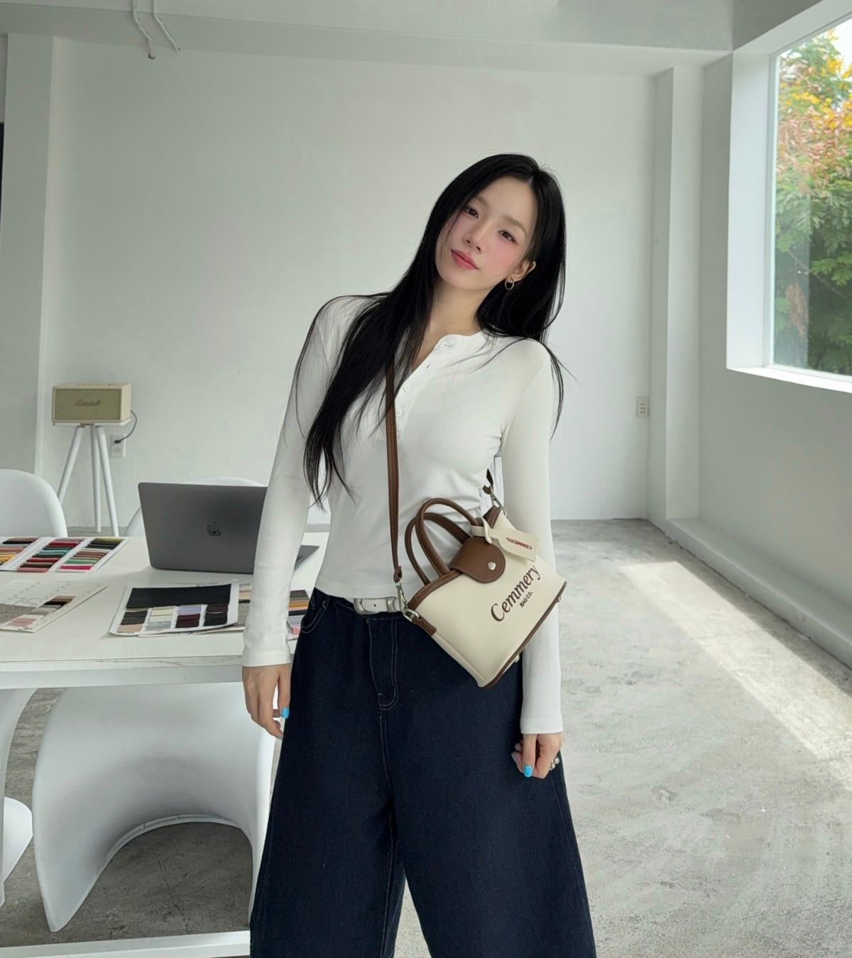  TÚI ĐEO CHÉO CEMMERY - VELVET MINI BAG 