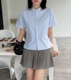 ÁO SƠ MI CROPTOP CEMMERY - SLEEK SHIRT 