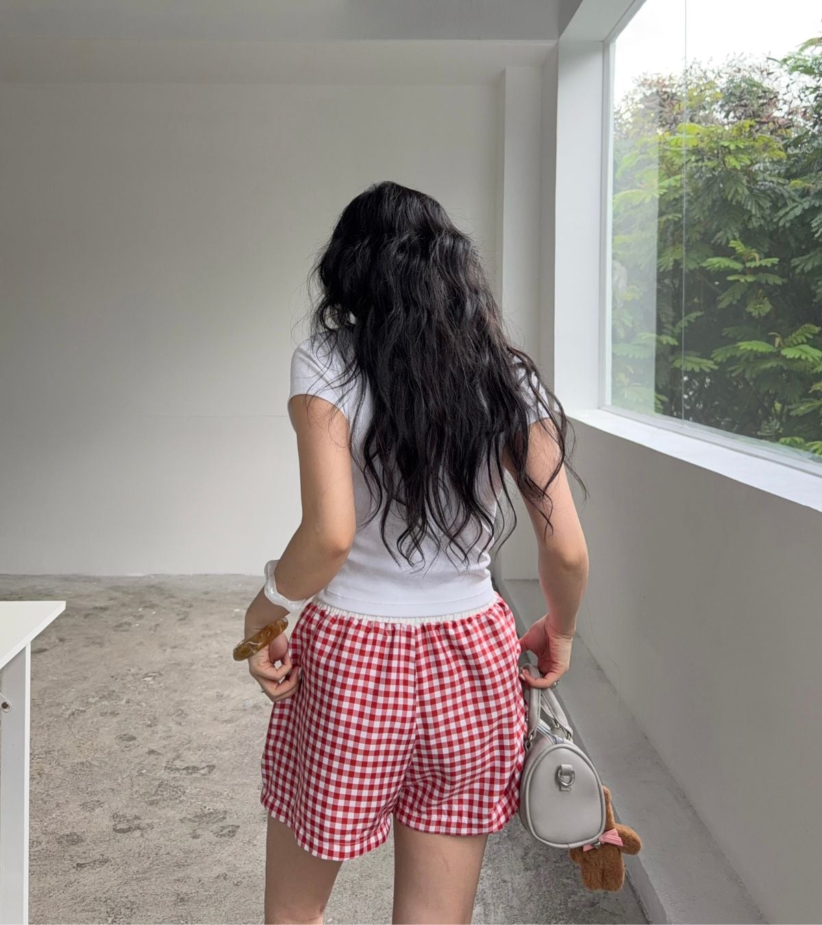  QUẦN SHORT CEMMERY - GINGHAM SHORT 