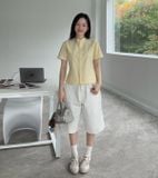  ÁO SƠ MI CROPTOP CEMMERY - SLEEK SHIRT 