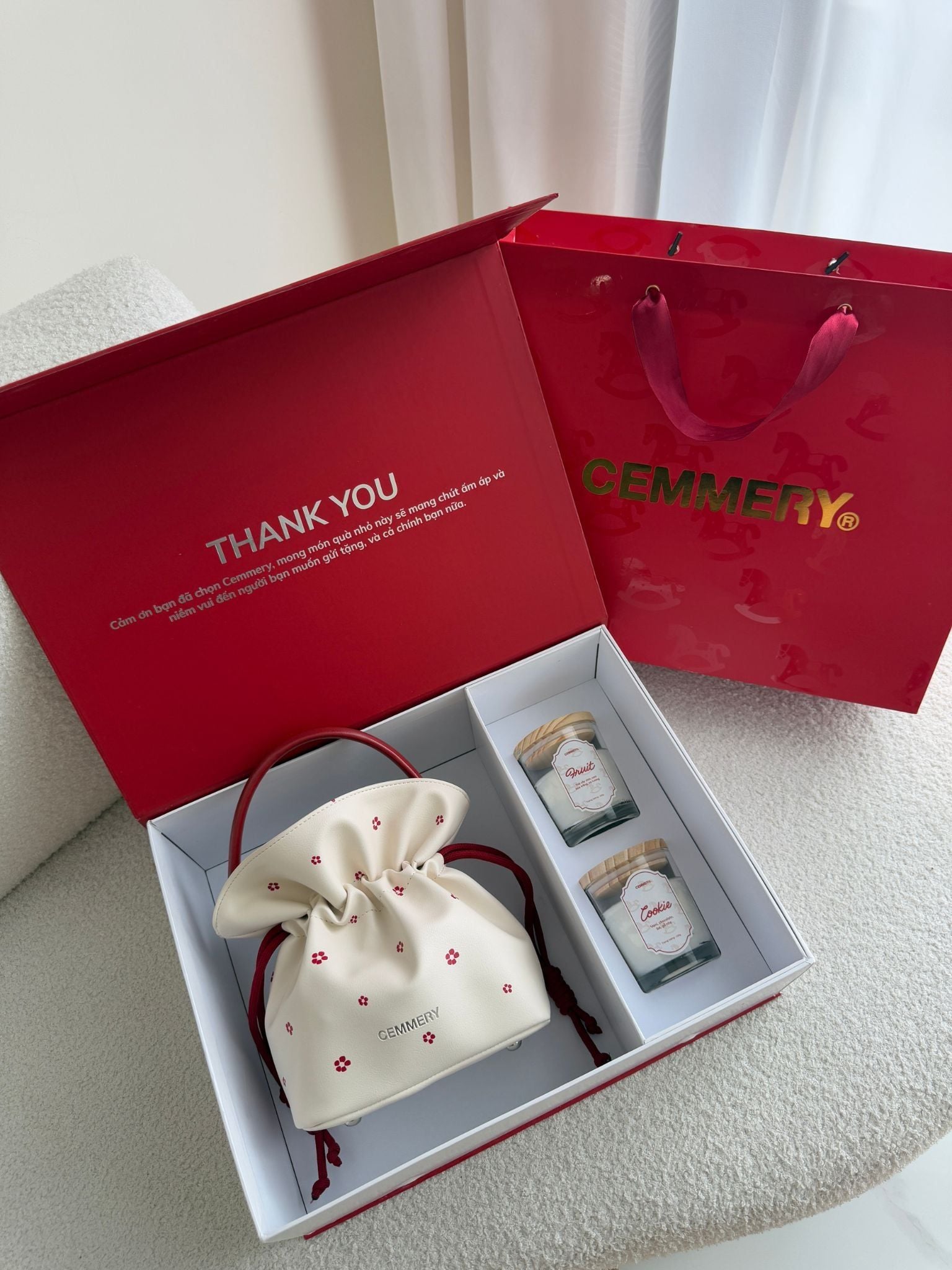  SET QUÀ TẾT CEMMERY - COINY BLOOM BAG 