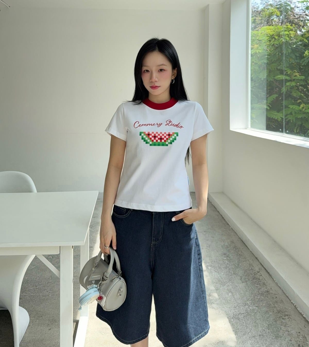  ÁO BABY TEE CEMMERY - PIXEL BABY TEE 
