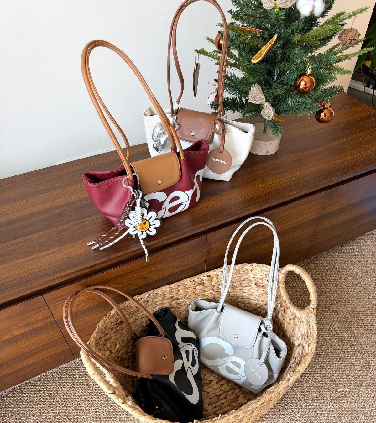  TÚI ĐEO VAI CEMMERY - PUMPKIN SHOULDER BAG 