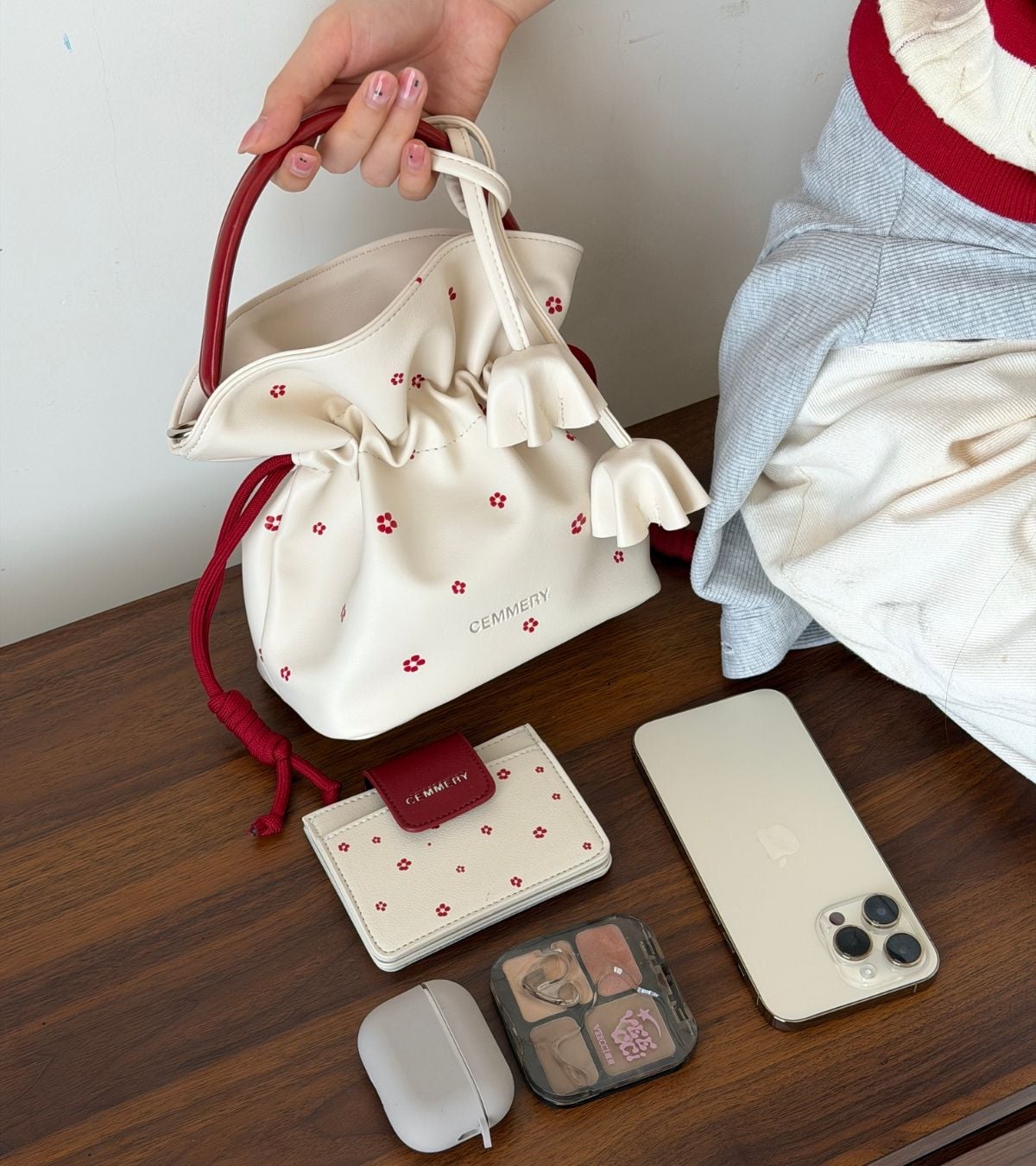  TÚI ĐỒNG TIỀN CEMMERY - COINY BLOOM BAG 