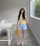  QUẦN SHORT CEMMERY - GINGHAM SHORT 