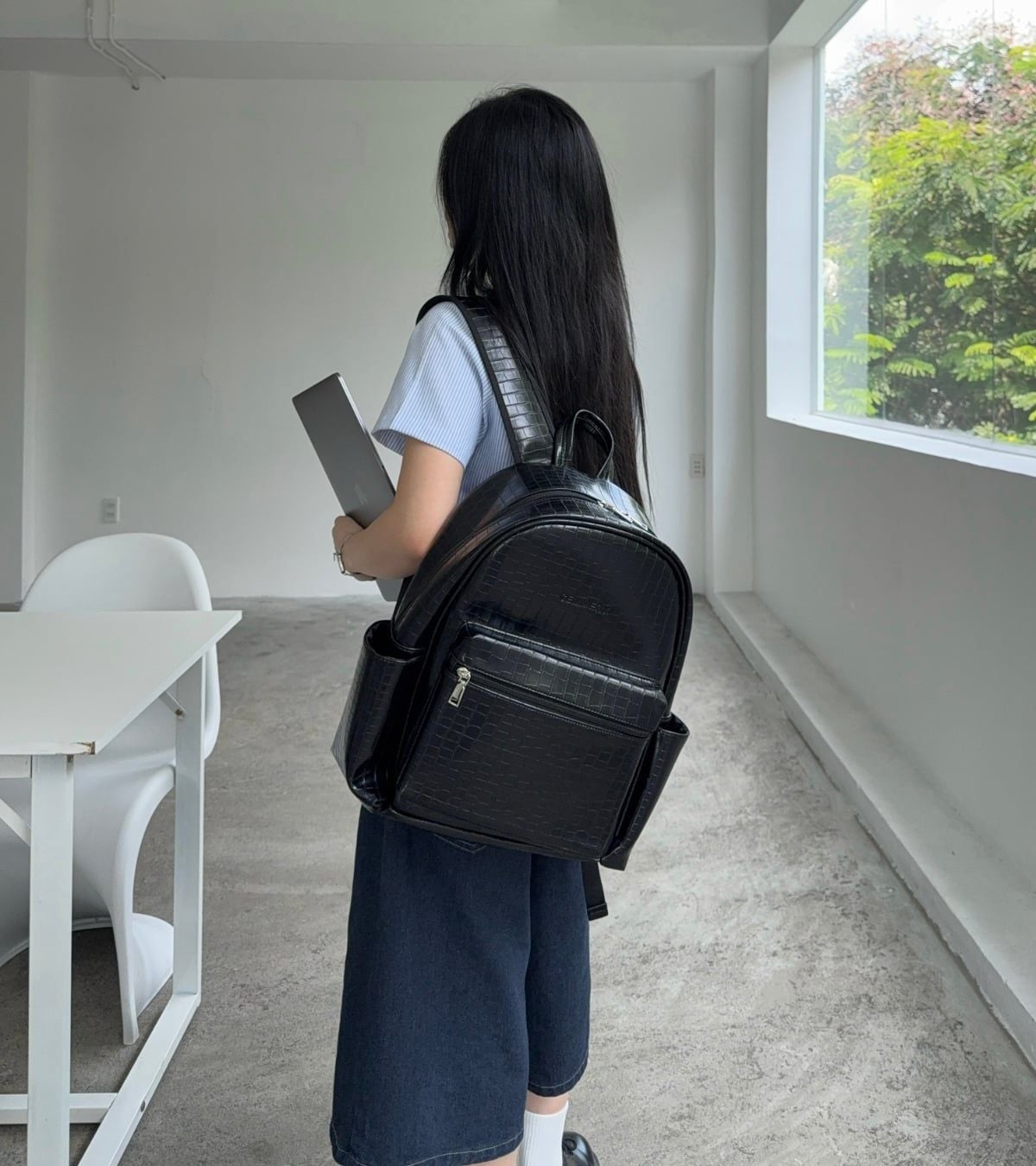  BALO DA CÁ SẤU CEMMERY - CROC BACKPACK 