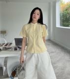  ÁO SƠ MI CROPTOP CEMMERY - SLEEK SHIRT 