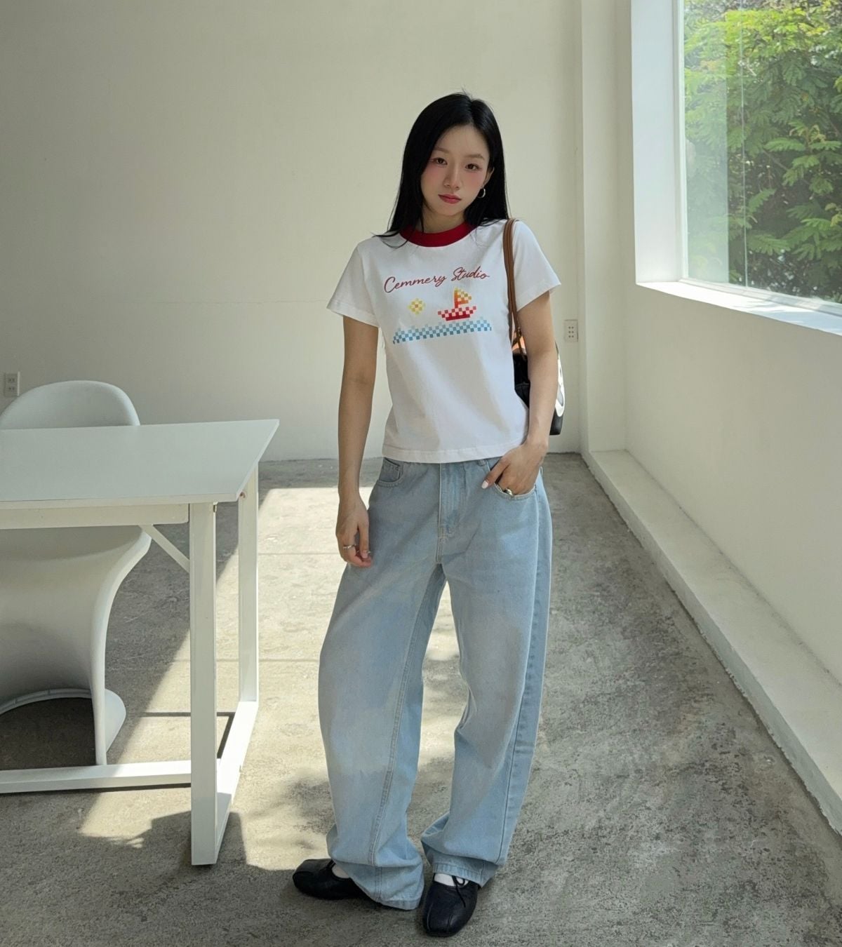  ÁO BABY TEE CEMMERY - PIXEL BABY TEE 