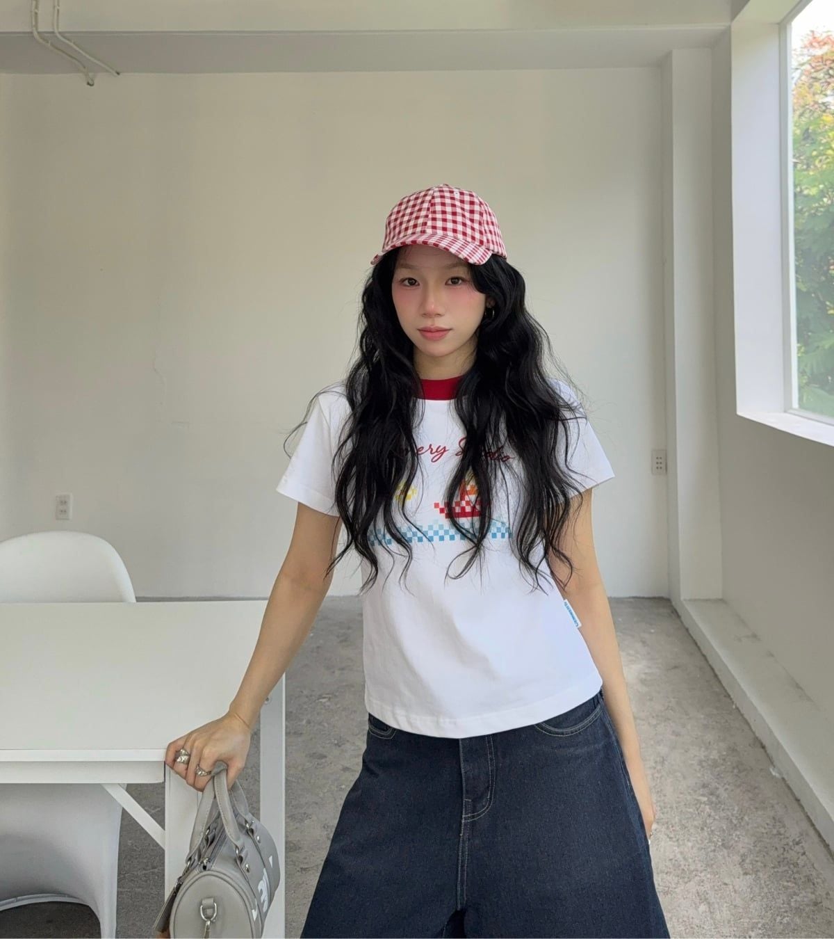  NÓN LƯỠI TRAI CEMMERY - GINGHAM HAT 