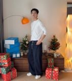  ÁO TAY DÀI FORM REGUALR CEMMERY - PURE LONG 