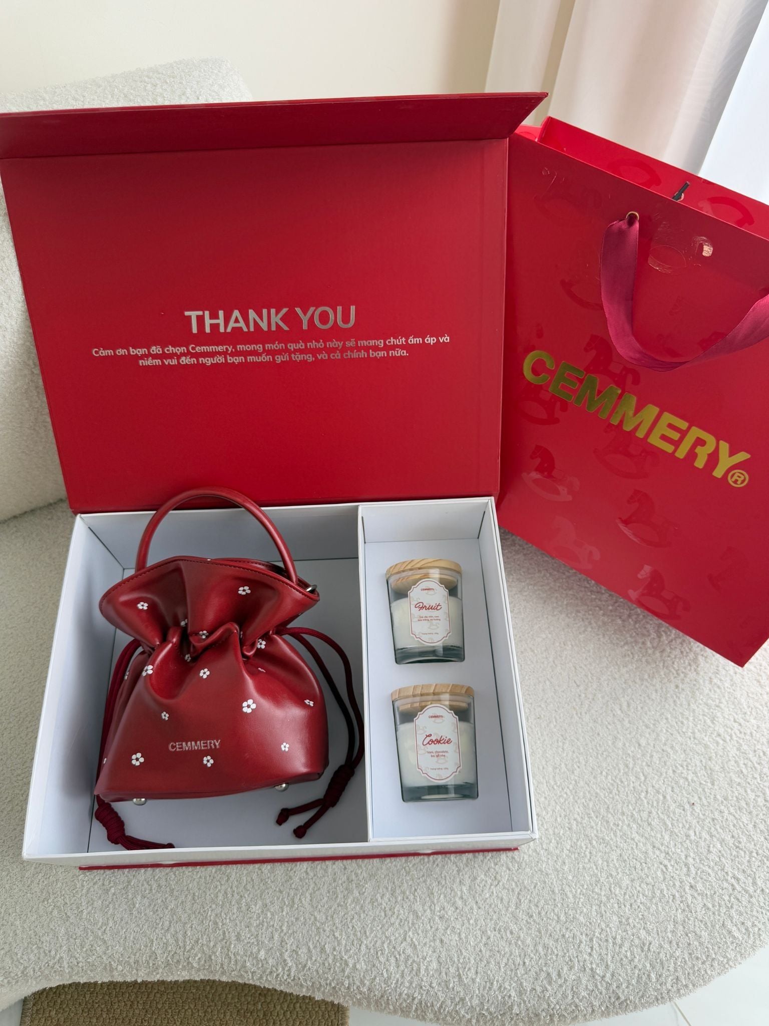  SET QUÀ TẾT CEMMERY - COINY BLOOM BAG 