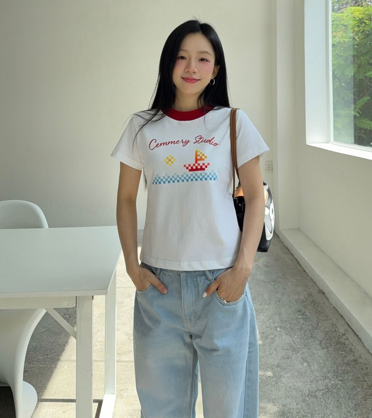  ÁO BABY TEE CEMMERY - PIXEL BABY TEE 