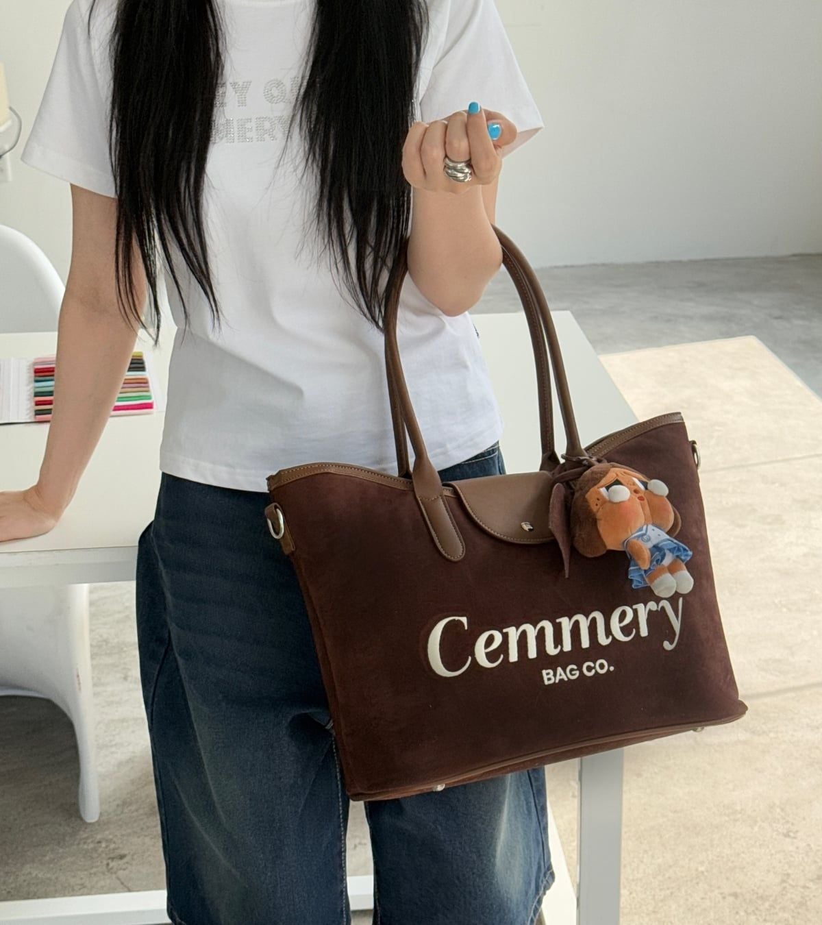  TÚI TOTE CEMMERY - VELVET TOTE BAG 