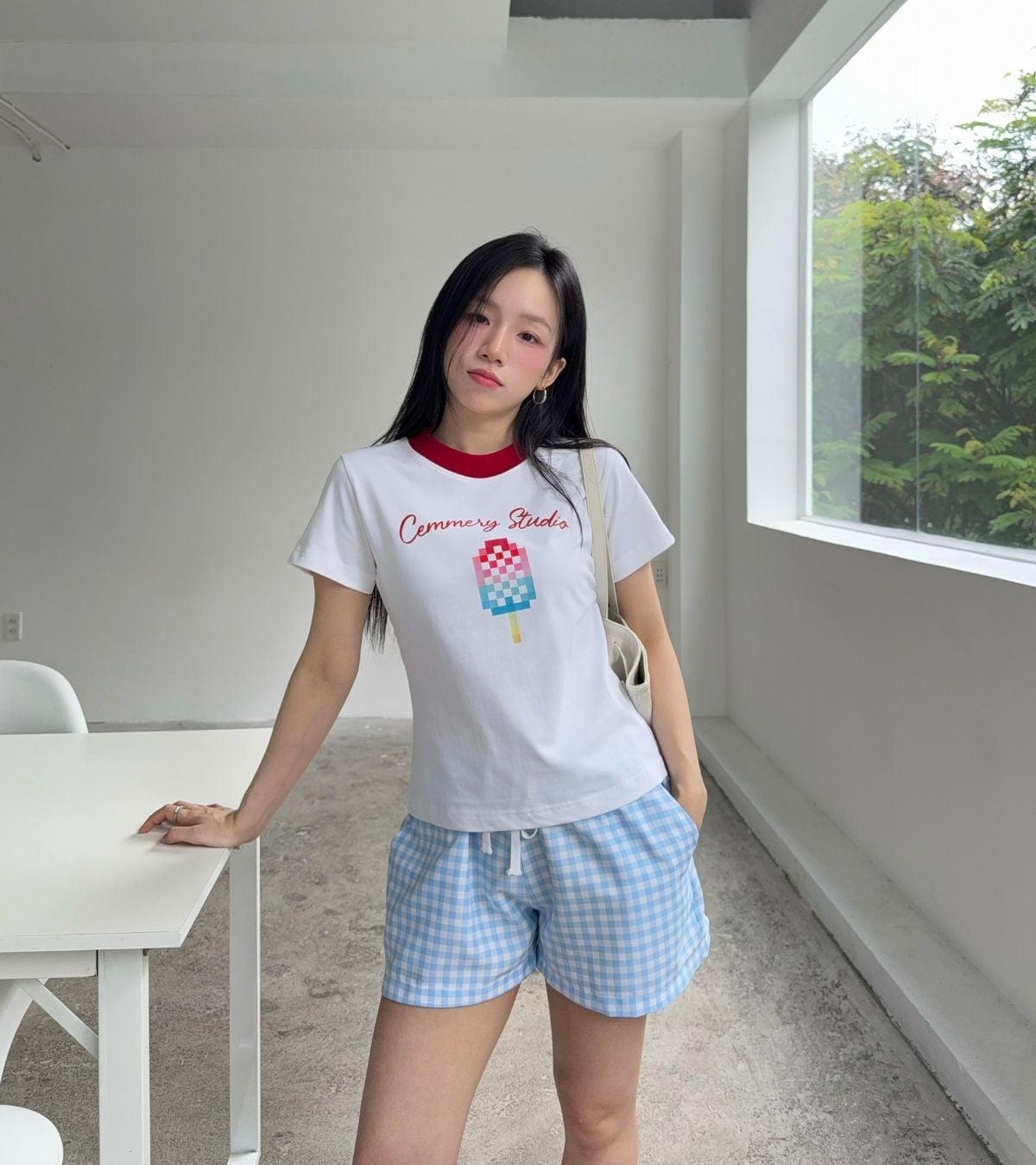  ÁO BABY TEE CEMMERY - PIXEL BABY TEE 